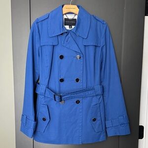 Banana Republic Women's Royal Blue Trench Coat